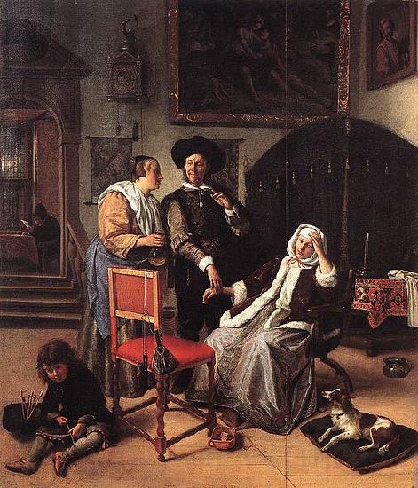 Jan Steen The Doctor's Visit France oil painting art